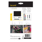 Targhette - 5,2 x 7,4 cm (A8) - nero - Securit - set 20 pezzi - immagine 3