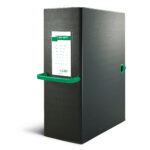 Scatola archivio Big Next - dorso 12 cm - 25 x 35 cm - nero/verde - Sei Rota - immagine 3