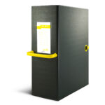 Scatola archivio Big Next - dorso 20 cm - 25 x 35 cm - nero/giallo - Sei Rota - immagine 3