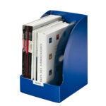 Portariviste Leitz Plus Jumbo - 24 x 31 x 21 cm - blu - Leitz - immagine 2
