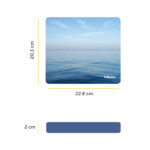 Mousepad Earth Series - Oceano - ecologico - Fellowes - immagine 2