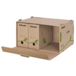 Scatola container EcoBox - 34 x 43,9 x 25,9 cm - apertura laterale - Esselte - immagine 2