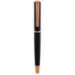 Penna Stilografica Impressa - punta M - nero/rosegold - Monteverde - immagine 3