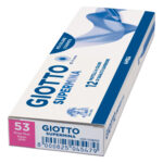 Pastello Supermina - mina 4 mm - rosa fluo 53 - Giotto - immagine 2