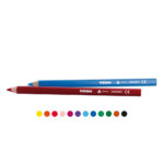 Matite colorate Jumbo - diametro mina 5,5 mm - colori assortiti - Primo - astuccio 12 matite - immagine 2