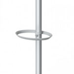 Appendiabiti - con portaombrelli - 5 posti - 187 cm - bianco - Alba - immagine 3