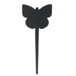 Silhouette Tags - forma farfalla - nero - Securit - set 5 pezzi - immagine 2