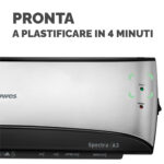 Plastificatrice Spectra - A3 - a caldo - Fellowes - immagine 2
