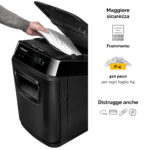 Distruggidocumenti AutoMax 150C - a frammenti - 32L - Fellowes - immagine 5