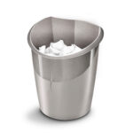 Cestino gettacarte Ellypse Xtra Strong - altezza 38 cm - 15 L - grigio talpa - CEP - immagine 2