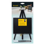 Mini Lavagna con cavalletto nero - 24,4 x 15 cm - nero - Securit - immagine 4