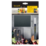 Targhette - 7,4 x 10,5 cm (A7) - nero - Securit - set 20 pezzi - immagine 2