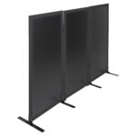 Lavagna Multiboard - 60 x 115 cm - cornice nera - Securit - immagine 3