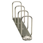 Raccoglitore Stelvio F - 22 x 30 cm - 4 anelli a Q 65 mm - dorso 9 cm - blu - Sei Rota - immagine 2