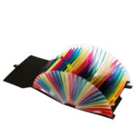 Portadocumenti a soffietto - 25 tasche - A4 - PP - nero - Lebez - immagine 3