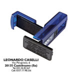 Timbro Pocket Stamp Plus 30 - 18 x 47 mm - 5 righe - autoinchiostrante - blu indaco- Colop - immagine 2
