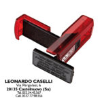 Timbro Pocket Stamp Plus 30 - 18 x 47 mm - 5 righe - autoinchiostrante - rosso rubino - Colop - immagine 2