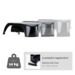 Supporto monitor plus - vaschetta e scomparti - Fellowes - immagine 3