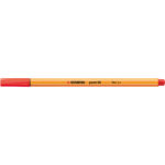 Fineliner Point 88 - tratto 0,4 mm  - rosso chiaro 48 - Stabilo - immagine 2