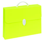 Valigetta Polionda Fluo - 28x39cm - dorso 8cm - colori assortiti - Favorit - immagine 2
