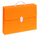 Valigetta Polionda Fluo - 28x39cm - dorso 8cm - colori assortiti - Favorit - immagine 3