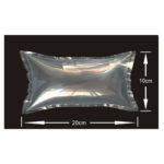 Film cuscino semplice WiRoll - per macchina Wi1000 - 20 x 10 cm - lunghezza film 300 m - Titanium - immagine 2