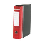 Registratore Essentials G72 - dorso 5 cm - commerciale 23 x 30 cm - rosso - Esselte - immagine 2