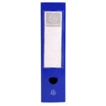 Scatola per archivio box - con bottone - 25 x 33 cm - dorso 4 cm - blu - Exacompta - immagine 2
