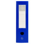 Scatola per archivio box - con bottone - 25 x 33 cm - dorso 6 cm - blu - Exacompta - immagine 2