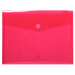 Busta a tasca con chiusura in velcro - PPL - 24 x 32 cm - colori assortiti - Exacompta - immagine 4