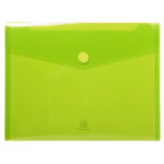 Busta a tasca con chiusura in velcro - PPL - 24 x 32 cm - colori assortiti - Exacompta - immagine 6