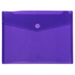 Busta a tasca con chiusura in velcro - PPL - 24 x 32 cm - colori assortiti - Exacompta - immagine 7