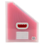 Classificatore portariviste Crystal - 12 tasche - PP - 26.5x32.5 cm - Exacompta - immagine 4
