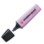 Evidenziatore Boss Original - punta a scalpello - tratto 2 - 5 mm - colori assortiti fluo + pastel - Stabilo - deskset 15 pezzi - immagine 7