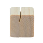 Supporti wood per targhette - 6 targhette incluse - Securit - set 12 pezzi - immagine 2