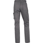 Pantalone da lavoro Panostrpa - sargia/poliestere/cotone/elastan - taglia M - grigio/nero - Deltaplus - immagine 2