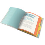 Classificatore colour'lce - 6 divisori - dorso 2 cm - 26,6x32 cm - multicolore - Esselte - immagine 2