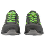Calzatura di sicurezza Yoda S3 SRC Red Lion - pelle nabuk idrorepellente - numero 48 - grigio scuro/verde - U-Power - immagine 2