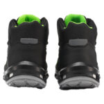 Calzatura di sicurezza Hard S3 SRC - pelle idrorepellente - numero 40 - grigio scuro/verde - U-Power - immagine 3