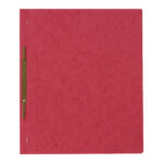 Cartellina semplice con pressino- 265 gr - A4 - cartone pressato - rosso - Pagna - immagine 2