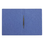 Cartellina semplice con pressino- 265 gr - A4 - cartone pressato - blu - Pagna - immagine 2