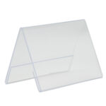 Display a V in plastica - 7,8 x 10,6 x 6,7 cm (A7) - Securit - immagine 2