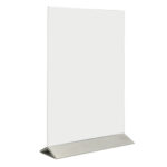 Display da tavolo - A6 - base acciaio - Securit - immagine 2