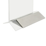 Display da tavolo - A6 - base acciaio - Securit - immagine 4