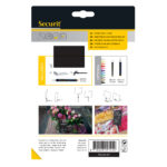 Targhette - 10,5 x 15 cm (A6) - nero - Securit - set 20 pezzi - immagine 3