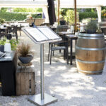 Leggio portamenù - stand - Securit - immagine 5