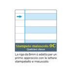 Maxiquaderno Linea Blu One Color - A4 - 1 rigo - 18 + 1 fogli - 100gr - Blasetti - immagine 3