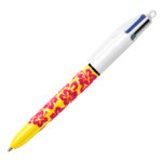 Penna a sfera scatto multifunzione 4 Colours Velours - punta 1,0 mm - 4 colori - Bic - conf. 12 pezzi - immagine 3
