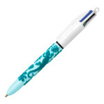Penna a sfera scatto multifunzione 4 Colours Velours - punta 1,0 mm - 4 colori - Bic - conf. 12 pezzi - immagine 4
