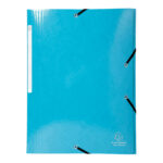 Cartella 3 lembi con elastico angolare Iderama - A4 - dorso 3,5cm - 10 colori assortiti - Exacompta - immagine 2